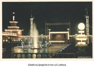 Liseberg Örgryte, vykort